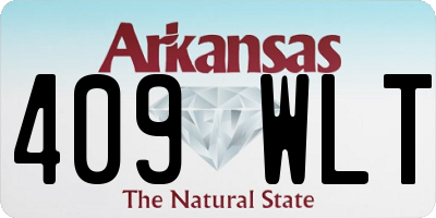 AR license plate 409WLT