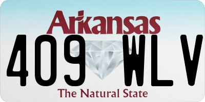 AR license plate 409WLV