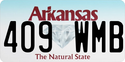 AR license plate 409WMB