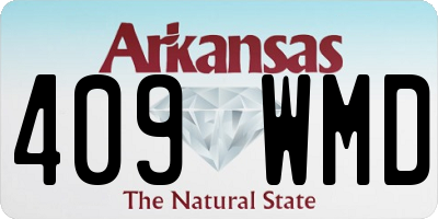 AR license plate 409WMD