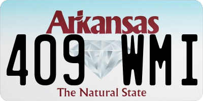 AR license plate 409WMI