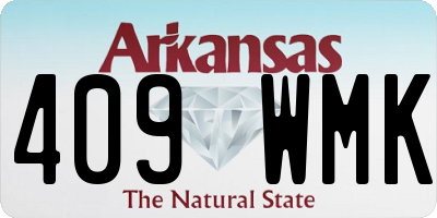 AR license plate 409WMK