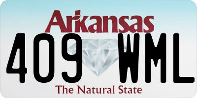 AR license plate 409WML