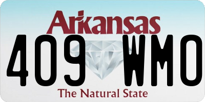 AR license plate 409WMO