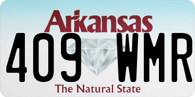 AR license plate 409WMR