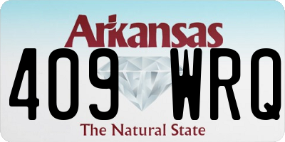 AR license plate 409WRQ