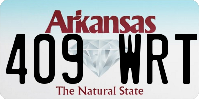 AR license plate 409WRT