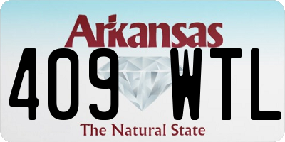 AR license plate 409WTL