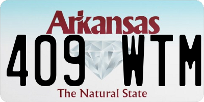AR license plate 409WTM