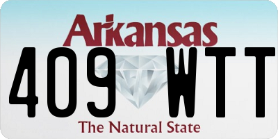 AR license plate 409WTT