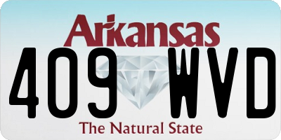 AR license plate 409WVD