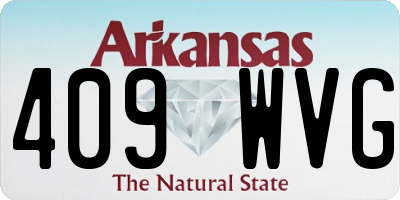 AR license plate 409WVG