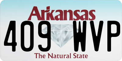 AR license plate 409WVP
