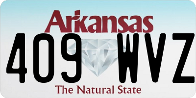 AR license plate 409WVZ