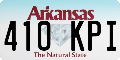 AR license plate 410KPI