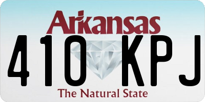 AR license plate 410KPJ