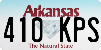 AR license plate 410KPS