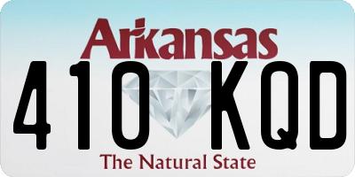 AR license plate 410KQD