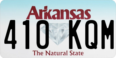 AR license plate 410KQM