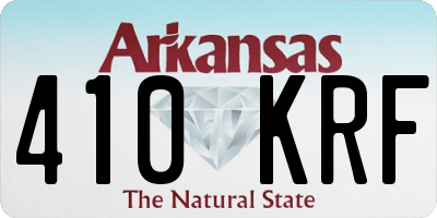 AR license plate 410KRF