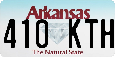 AR license plate 410KTH