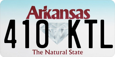 AR license plate 410KTL