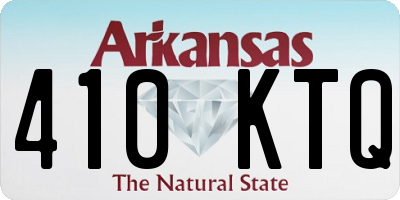 AR license plate 410KTQ