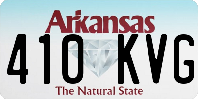 AR license plate 410KVG