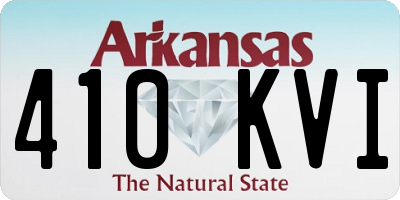 AR license plate 410KVI