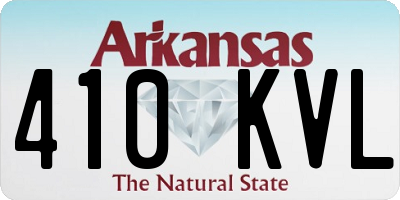 AR license plate 410KVL