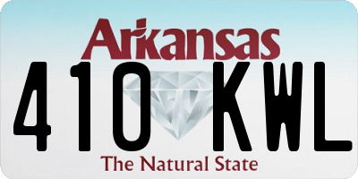AR license plate 410KWL