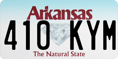 AR license plate 410KYM