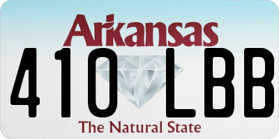 AR license plate 410LBB