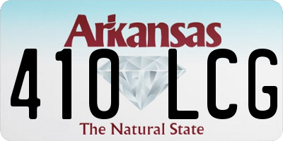 AR license plate 410LCG