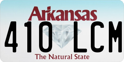 AR license plate 410LCM