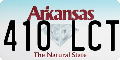 AR license plate 410LCT