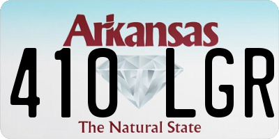 AR license plate 410LGR