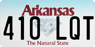AR license plate 410LQT