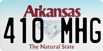 AR license plate 410MHG