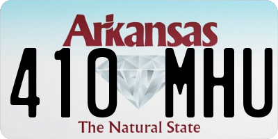 AR license plate 410MHU