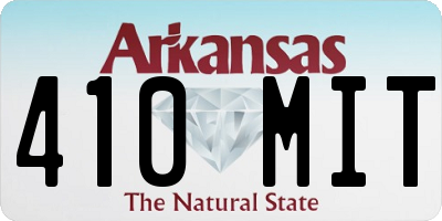 AR license plate 410MIT