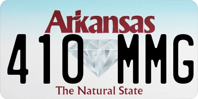AR license plate 410MMG