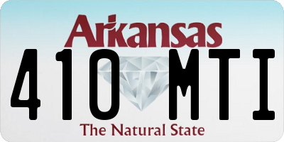 AR license plate 410MTI