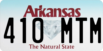 AR license plate 410MTM