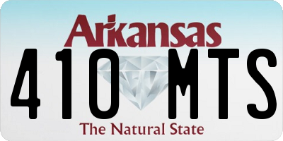 AR license plate 410MTS