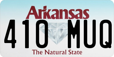 AR license plate 410MUQ