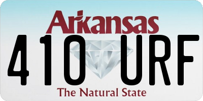 AR license plate 410URF