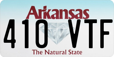 AR license plate 410VTF