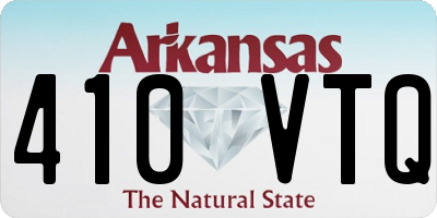 AR license plate 410VTQ