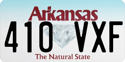 AR license plate 410VXF